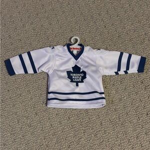 Miniature Maple Leafs the Hockey News Jersey